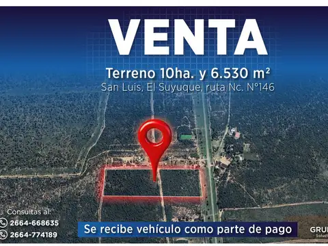Terreno en Venta de 100000,0 m2