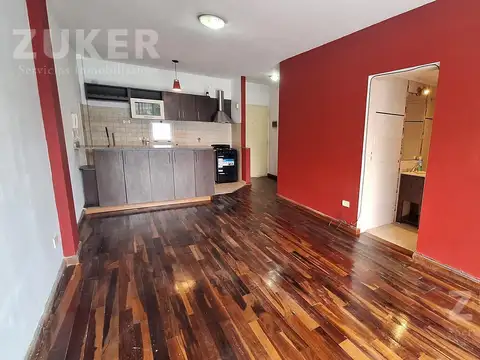 Departamento monoambiente amplio en alquiler en Villa Urquiza