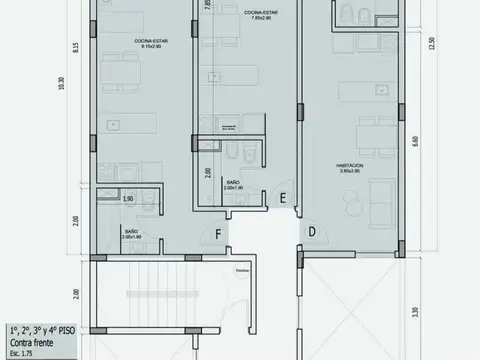 Departamento en Venta de Monoambiente