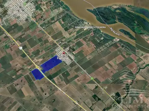 Ruta Nacional 9 y Acceso a Fighiera