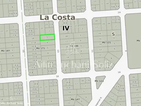 Terreno en Venta 40  mts Fondo