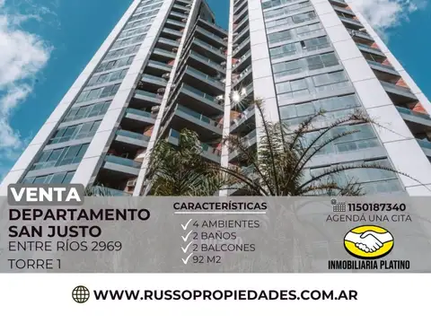 Departamento en Venta en San Justo, Partido de La Matanza