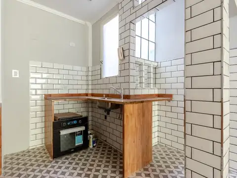 Departamento 2 ambientes con 2 baños