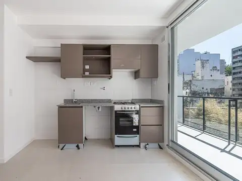 Departamento 2 ambientes con 2 baños