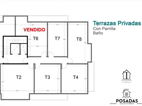 Departamento 2 ambientes con 1 baño