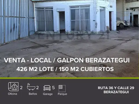 Galpón en Venta Berazategui