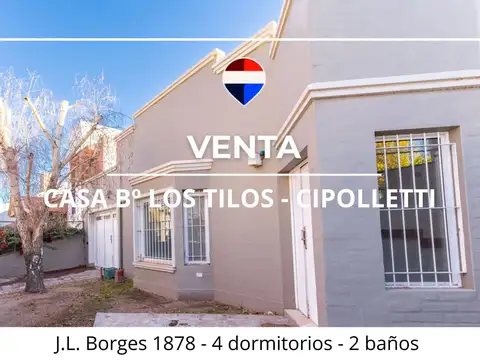 VENTA CASA Bº LOS TILOS - CIPOLLETTI