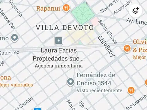 Terreno en Venta 12,35  mts Frente