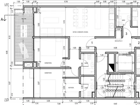 Departamento en Venta de 2 dormitorios