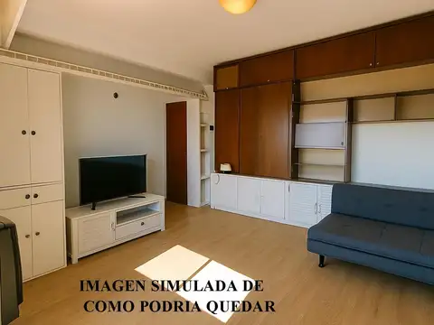 LOFT URBANO con vista abierta al Rio y terraza