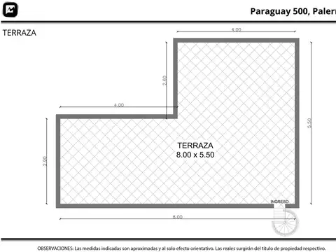 Depto Tipo Casa en Venta en Palermo Hollywood, USD 300.000