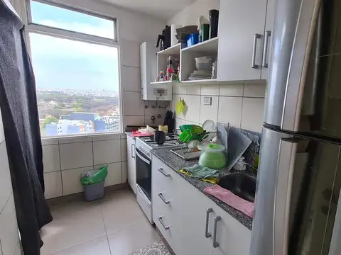 Dos amb con terraza propia balcon y amenities. Vista abierta.  Piso alto