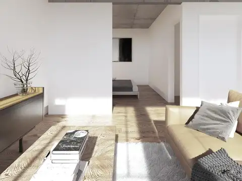 Departamento Monoambiente con 1 baño