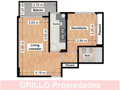 11 De Septiembre De 1888 4500, Piso 7