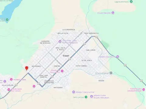 Terreno en Venta en Esquel, USD 43.000