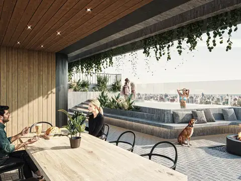 Departamento en venta en Abasto, Rosario - 1 dormitorio c/ amenities.