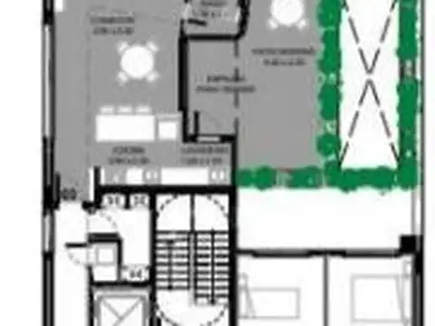 Ituzaingo 1800 -Depto  1 dormitorio