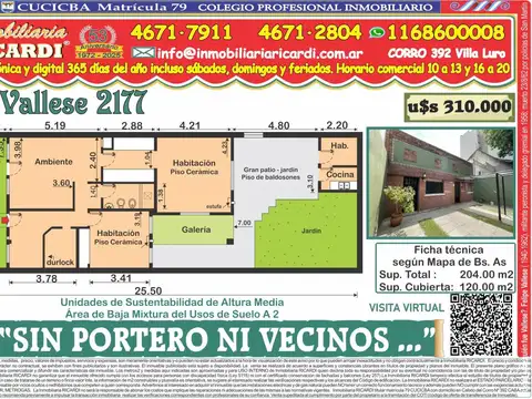 Casa en Venta en Flores Norte, Flores