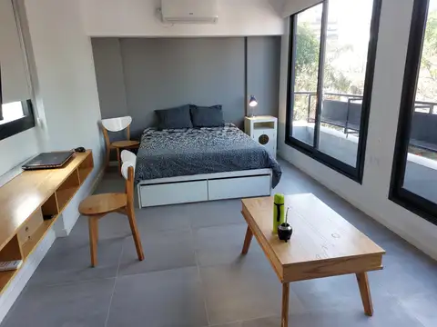 Villa Ortuzar - Urdininea y La Pampa, 1 amb, 26 m2    balcón   terraza  privada (RBB)