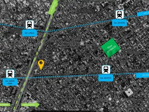 Departamento 5 ambientes con 2 baños