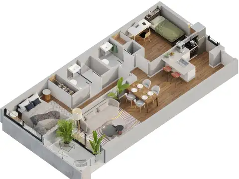 Departamento en Venta Apto profesional