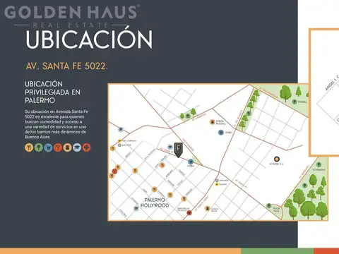 Departamento en Venta en Palermo, USD 194.850