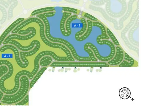 Terreno en venta a la laguna en  San sebastian-Escobar-Pilar -