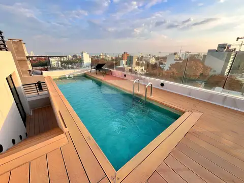 Alquiler Monoamiente Cordón Piscina Gimnasio