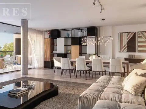 Departamento 3 ambientes con 2 baños