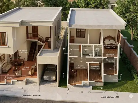 casa en construcción  3 dormitorios