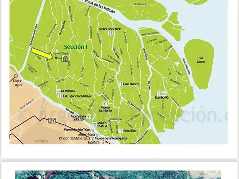 ISLA DELTA LAS TARARIRAS RIO CARAPACHAY KM 13,5 TIGRE