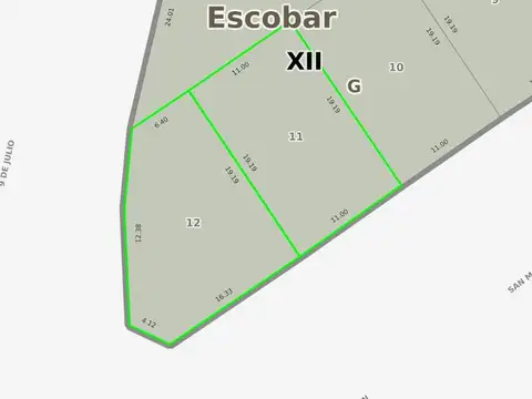 Av. San Martín esquina 9 de Julio