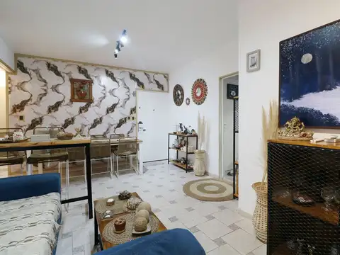 Departamento 2 ambientes con 1 baño