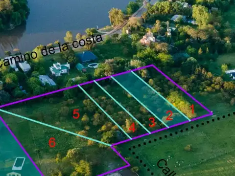 Terreno en Camino de la costa