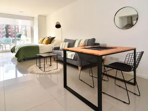 Dpto monoambiente en alquiler palermo con balcón
