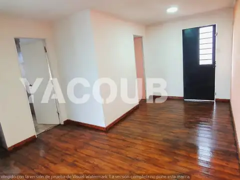 Casa 2 ambientes con 1 baño