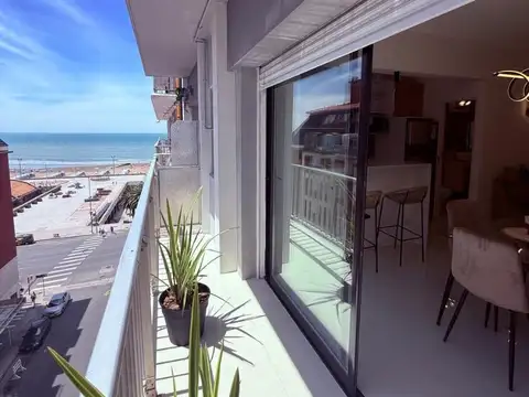 DEPARTAMENTO 2 AMBIENTES CON VISTA LATERAL AL MAR 