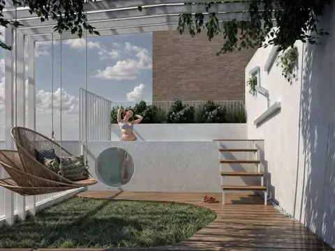 Casa 4 ambientes con 2 baños