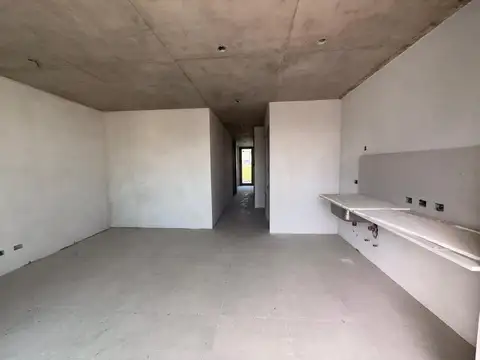 Departamento 2 ambientes con 2 baños