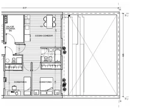 Departamento en Venta de 2 dormitorios