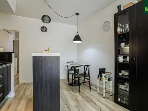 Departamento 2 ambientes con 2 baños