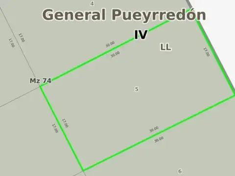 Terreno en Venta de 510,0 m2