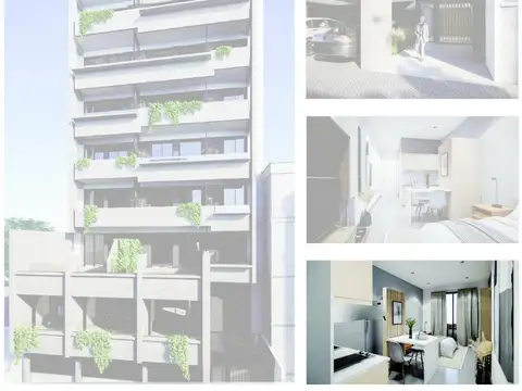 Departamento 2 ambientes con 1 baño