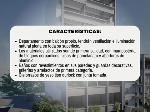 Departamento en Venta A Estrenar