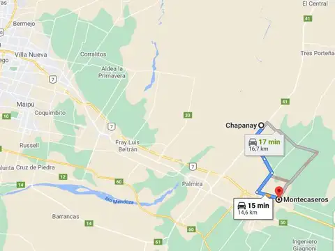 FINCA Y BODEGA A LA VENTA EN MENDOZA