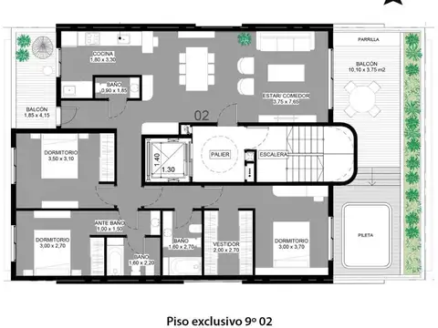 Moreno 1151 2º 01 | Moreno 1100