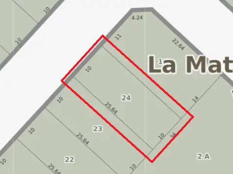 Terreno en Venta en San Justo, USD 79.000