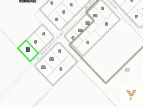 Terreno en Venta de 763,0 m2