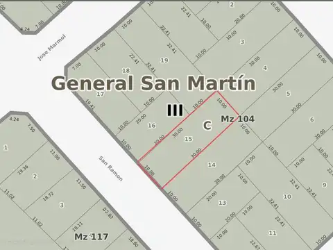 Terreno en Venta de 300,0 m2