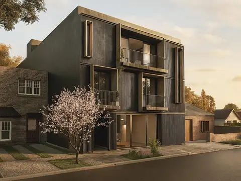 departamento semipiso 3 ambientes en venta en lujan centro desde el pozo con balcón y cochera